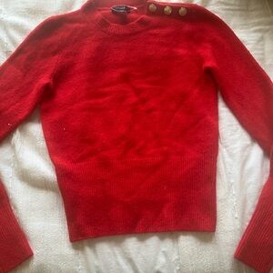 Red sweater